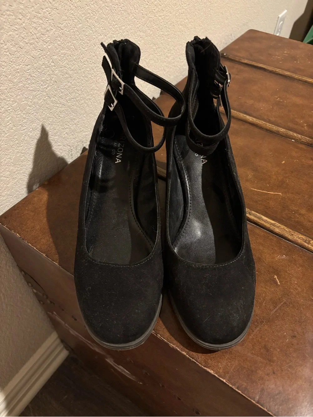Fall Black Suede Heel